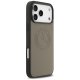 Mercedes iPhone 17 Pro Max Case Leather Vintage Logo MagSafe, Beige