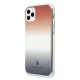 Apple iPhone 11 Pro Max 6.5\'\' US Polo Gradient Pattern Collection Case Cover (USHCN65TRDGRB), Blue / Red