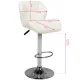 Activeshop M01 Adjustable Bar Stool, White