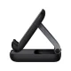 Telefona turētājs Baseus Seashell Series Folding Phone Stand Cluster, melns
