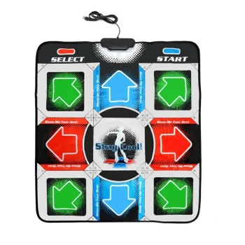 USB Dance Mat for PC with Stepmania Game (95 x 80 cm)