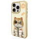 Nimmy Cool&Cute 2.0 Cat vāciņš telefonam iPhone 15 Pro, haki