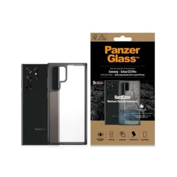 PanzerGlass HardCase antibakteriāls militāri sertificēts apvalks Samsung Galaxy S22 Ultra - caurspīdīgs |...