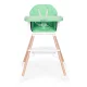 Стульчик для кормления 2-в-1 Ecotoys HC508, зеленый