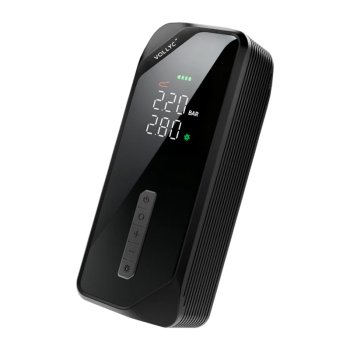 Flextail EVO TIRE PUMP 150-B pārnēsājams gaisa sūknis, melns