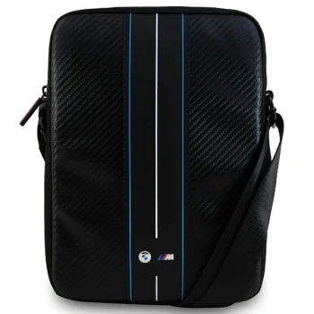 Сумка BMW Carbon & Blue Stripe для 10-дюймового планшета - черная