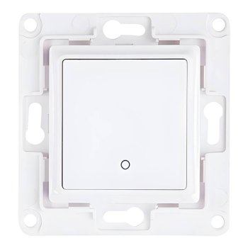 Настенный выключатель Shelly 1 кнопка (белый)