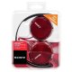 Sony MDR-ZX310 On-Ear Wired Headphones Red