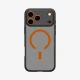 Spigen Ultra Hybrid MagSafe vāciņš iPhone 17 Pro Max, melns/oranžs