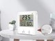Indoor Weather Station with Thermometer, Hygrometer and Clock, LCD