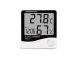 Weather station clock thermometer