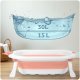 Ricokids 728601 Foldable Baby Bathtub with Insert, White/Pink