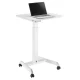 Ergonomisks galds Maclean MC-892W, regulējams augstums (balts)