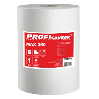 Industriālā neaustā materiāla tīrīšanas lupatiņa ProfiSauber MAX 250, rullī