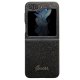 Guess Glitter Script case for Samsung Galaxy Z Flip 5 - black