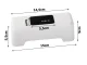 Automatic Touchless Toilet Flush with Motion Sensor, 5x15 cm, Different Colors