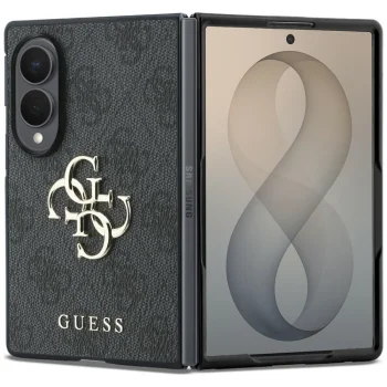 Guess Big 4G Logo vāciņš Samsung Galaxy Z Fold 8, melns