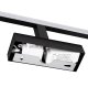 LED sienas lampa gaisma virs vannas istabas spoguļa 40cm, Melns | Over the Mirror Lamp Light for Bathroom
