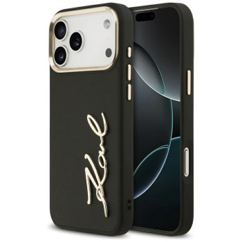 Karl Lagerfeld Karl Script Logo maciņš iPhone 17 Pro Max – melns | Phone Case Cover
