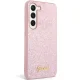 Samsung Galaxy S23+ Plus (SM-S916) Guess Glitter Script Case Cover (GUHCS23MHGGSHP), Pink | Чехол Кейс...