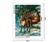 Diamond Embroidery Kit Christmas Reindeer 5D, 30x40 cm