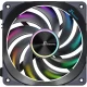 Korpusa ventilators Seasonic MagFlow ARGB 120 mm, melns