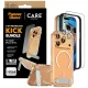 CARE by PanzerGlass Feature Kick 3-in-1 vāciņš + stikls + lēcas aizsardzības komplekts iPhone 17 Pro | Phone Case...