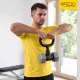 4FIZJO svaru bumbas rokturis hantelei, līdz 45 kg, melns