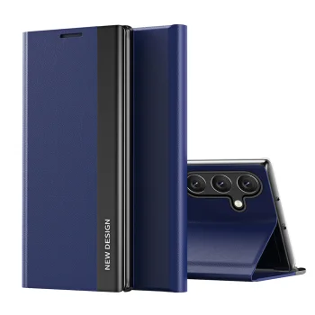 Чехол-книжка Hurtel Sleep Case Pro для Samsung Galaxy S25 - Синий