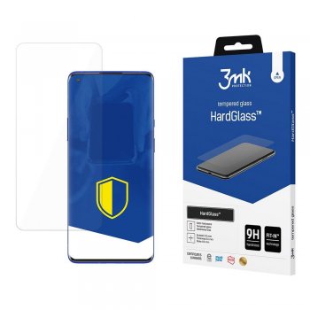 3MK OnePlus 9 Hardglass Telefona Ekrāna Aizsargstikls (Šaurs līdz Izliekumiem) | Tempered Glass Screen Protector