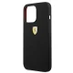 Чехол Ferrari для iPhone 13 Pro Max Silicone, черный