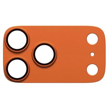 PanzerGlass Fender rūdītā stikla kameras lēcas aizsargs iPhone 17 Pro Max tālrunim – oranžs | Camera Glass...