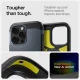 Чехол Spigen Tough Armor MagSafe для iPhone 16 Pro с подставкой, темно-серый