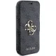 Чехол-книжка Guess для iPhone 15 Pro 4G Big Metal Logo, серый