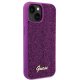 Apple iPhone 15 6.1\'\' Guess Disco Metal Script Case Cover, Pink