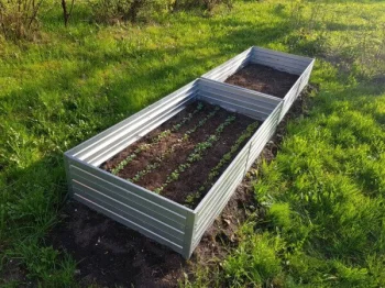 Высокая грядка Klasika Garden 1500x750x300 мм, Цинк