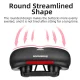 Rockbros AQ-6090R velosipēda sēdeklis, melns/sarkans