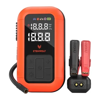 Akumulatora auto kompresors Etenwolf X6 Pro, 11.03 bar, 8000 mAh