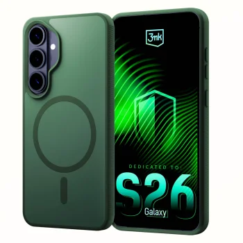 3mk Smoke MagCase vāciņš telefonam Samsung Galaxy S26, zaļš