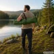 Folding Camping Bed, Green, 187x70 cm
