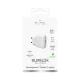 Сетевое зарядное устройство Puro SLIMPRO 30W USB-C GaN, белое