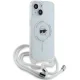 Karl Lagerfeld iPhone 15 / 14 / 13 Case Crossbody IML Karl Head MagSafe, Transparent