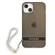 Guess Translucent Strap vāciņš Apple iPhone 13 mini, melns