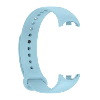 Силиконовый ремешок Telcon для Xiaomi Mi Band 8 / 9, светло-голубой