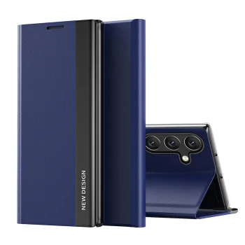 Чехол-книжка для Samsung Galaxy A24 4G Sleep Case Pro с подставкой, синий