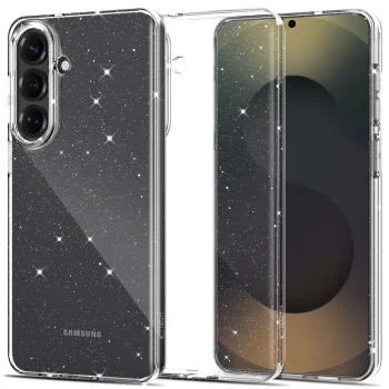 Чехол Tech-Protect FlexAir для Samsung Galaxy S26+, прозрачный с блестками