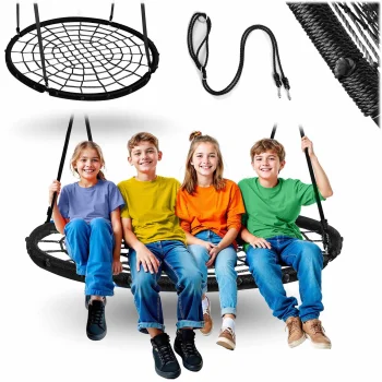 Ligzdas šūpoles Neo-Sport NS-104 120 cm bērniem un pieaugušajiem