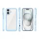 Чехол Outer Space Case с гелевой рамкой для iPhone 16, синий
