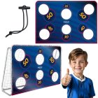 Neo-Sport futbola vārtu mērķa tīkls 215 x 150 cm - treniņu aksesuārs