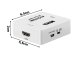 AV RCA uz HDMI Signāla Adapteris HD Pārveidošanai | AV RCA to HDMI Signal Adapter for HD Conversion